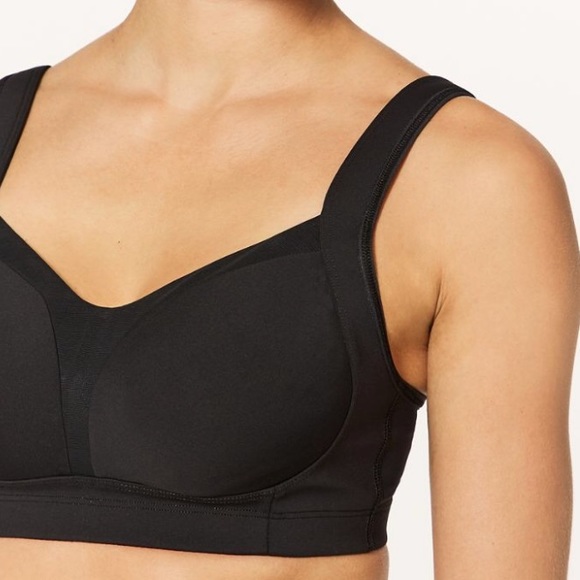 NWT BLACK LULULEMON 32 E TA TA TAMER III BRA - Picture 3 of 5